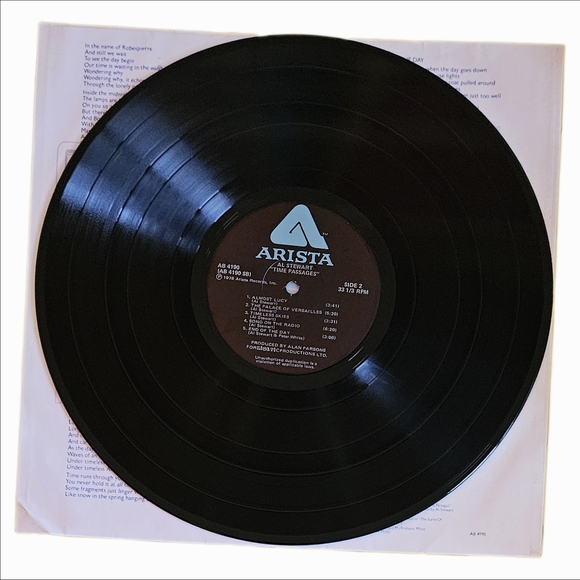AL STEWART•Time Passages•1978 US (#AB-4190)•Arista - Picture 3 of 8